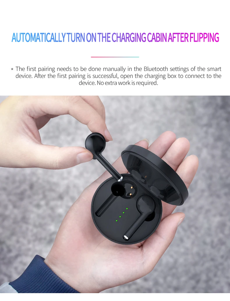 Сенсорное управление TW40 bluetooth гарнитура 5,0 мини-микрофон с дисплеем питания зарядная коробка Беспроводная 3D стерео гарнитура воспроизведения