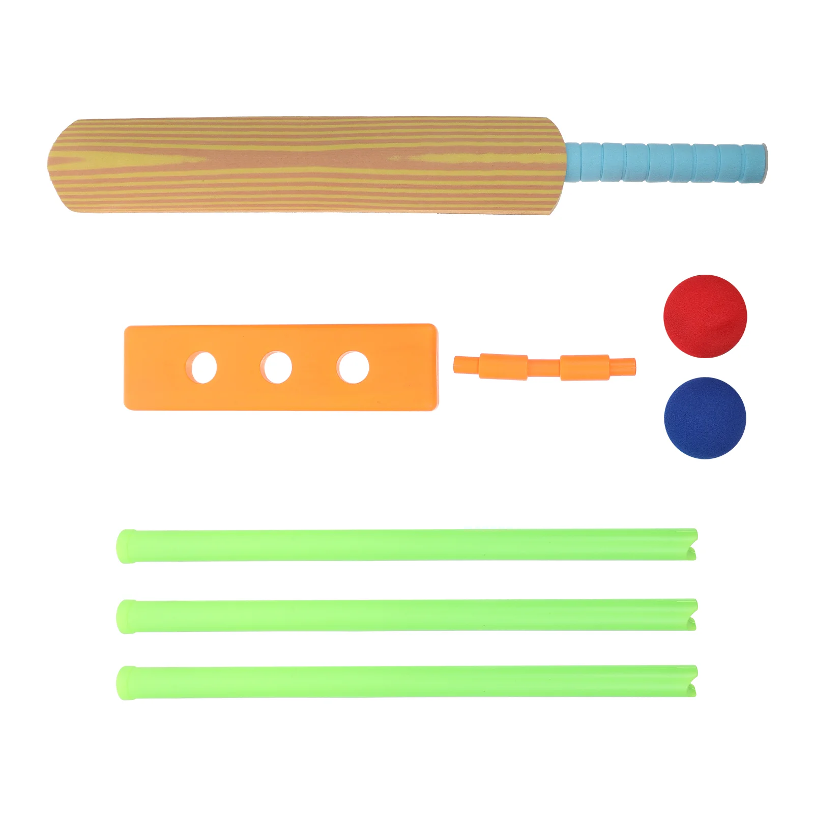 

1 Set of Cricket Balls Plaything Cricket Outdoor Sports Educational