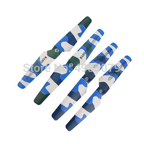 4 шт./компл. X5SW пропеллеры Blade Camo Color CW CCW запасные лезвия части для Syma X5 X5C X5SC |