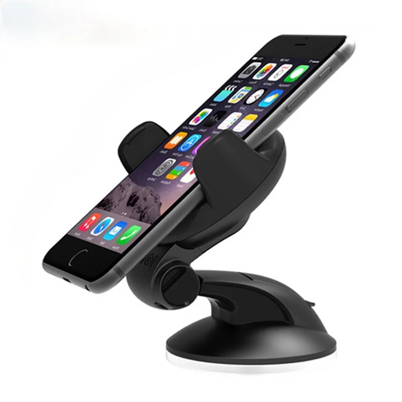 

Car Phone Holder 2019 Mini For iPhone X XS 8 6 Plus Windshield Car Mount Phone Stand Suction Cup Holder Smartphpne Auto Support