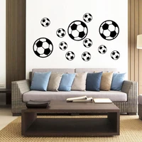 boys room decoration soccer diy self adhesive football wall sticker children bedroom living room decoration sticker