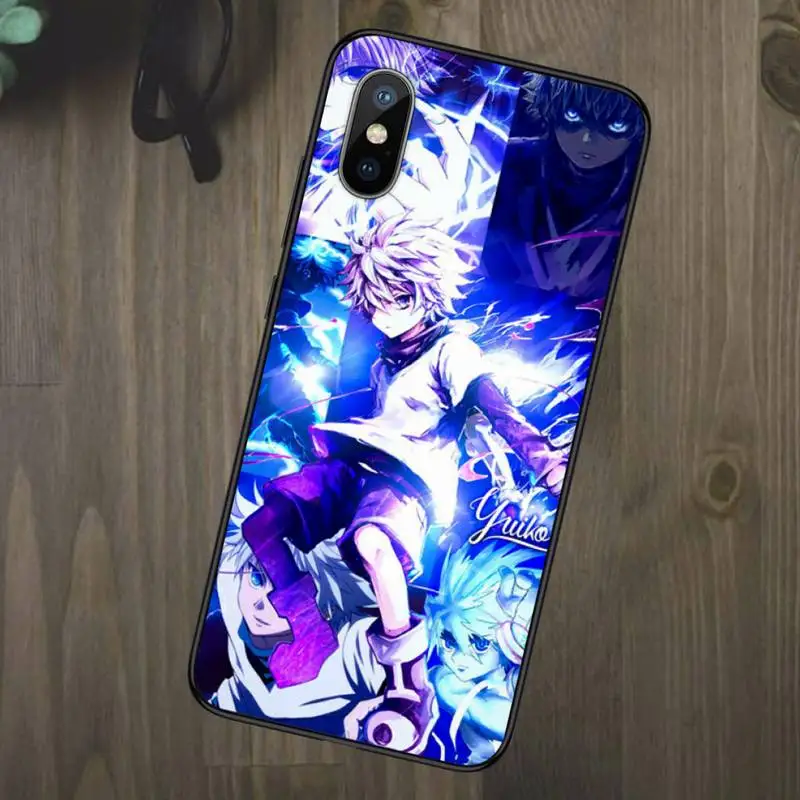 

Anime Hunter X Hunter Killua Zaoldyeck Phone Case for iPhone 11 12 mini pro XS MAX 8 7 6 6S Plus X 5S SE 2020 XR