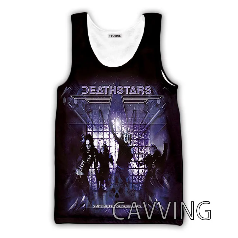 Майка мужская с 3D-принтом DEATHSTARS жилет в стиле Харадзюку летняя майка уличная