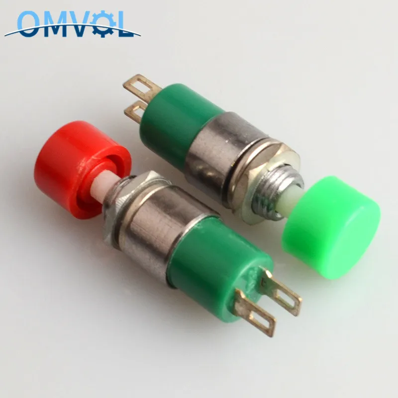 2 шт. 7 мм Мгновенный Кнопочный мини-переключатель с большой крышкой |
