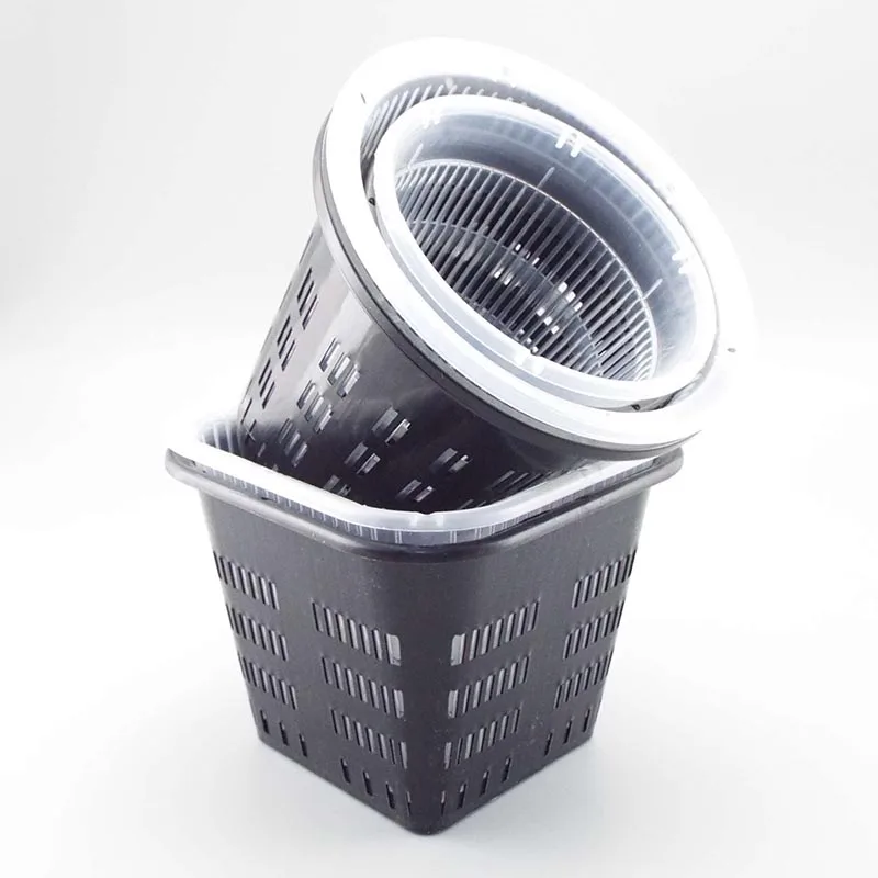 

Mesh Pot Plastic Clear Orchid Flower Container Planter Home Gardening Decoration