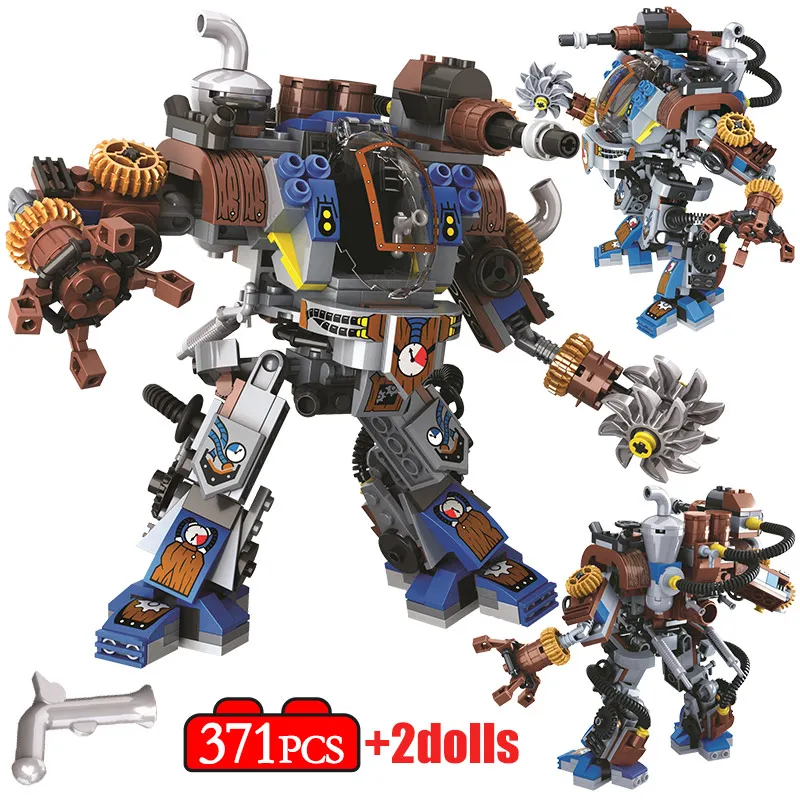 Конструктор Эра пара из серии военный механический Титан 371 блоков | Игрушки и