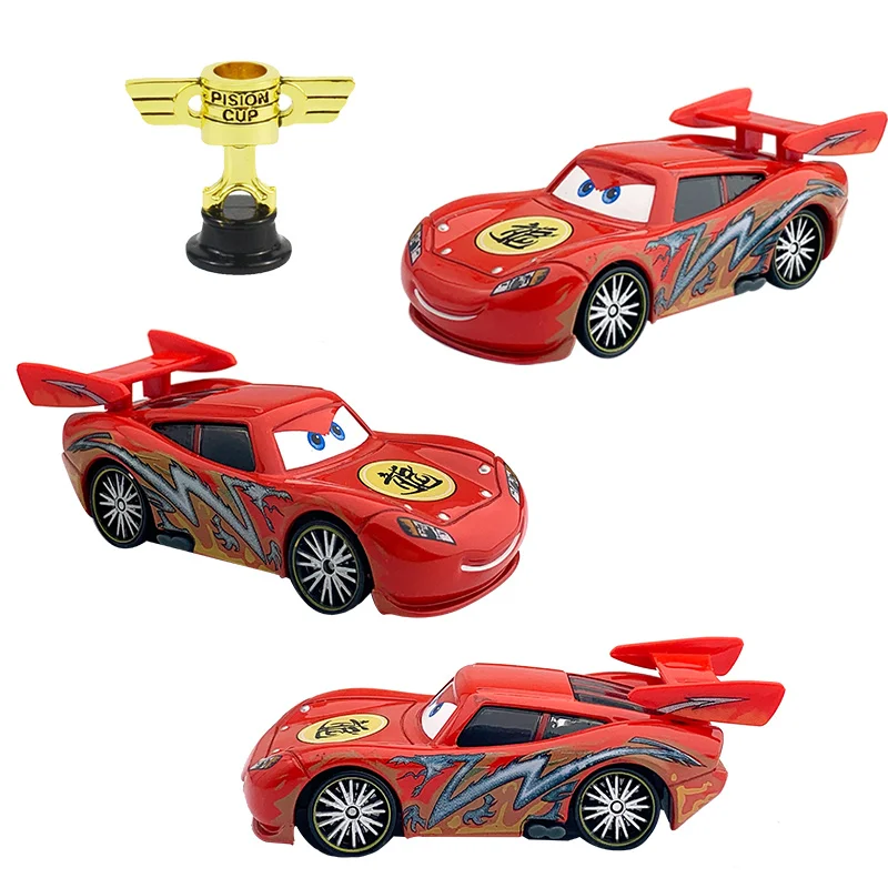 Disney Pixar Car 2 3 No.95 Lightning McQueen Mater Jackson Storm Ramirez Vehicle Metal Alloy Boy Children Game Toy Birthday Gift