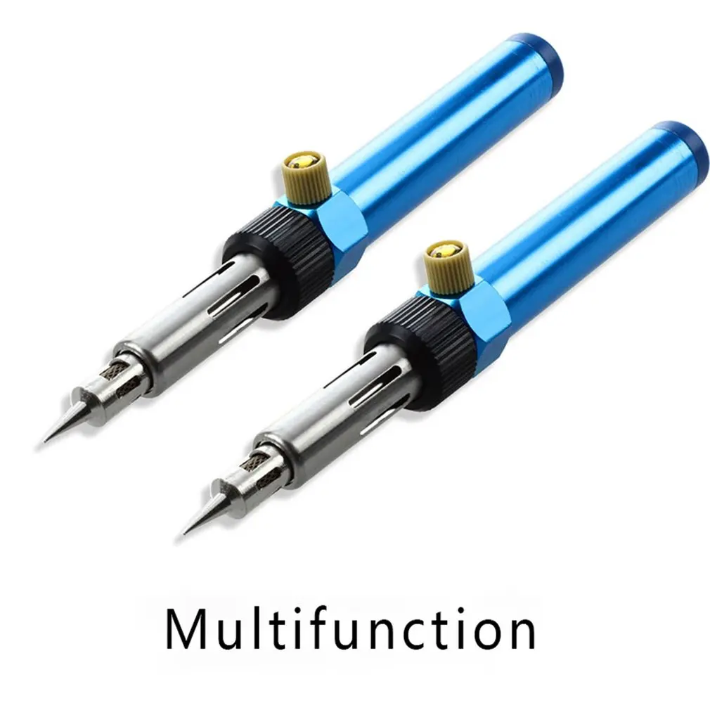 

3 In 1 Professional Gas Soldering Iron Kit w/ Solder/Hot Air Blower/Heat Gun Electronics Repairing Hand Tools