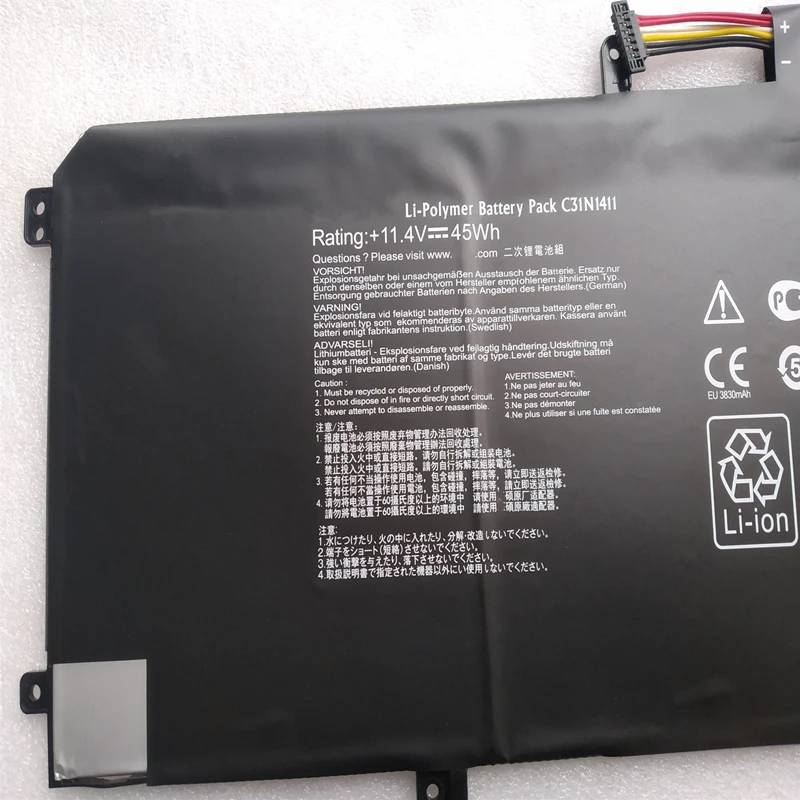 Новый C31N1411 Батарея для ASUS Zenbook U305 U305F U305FA U305CA UX305 UX305F UX305CA UX305L UX31E оригинальный