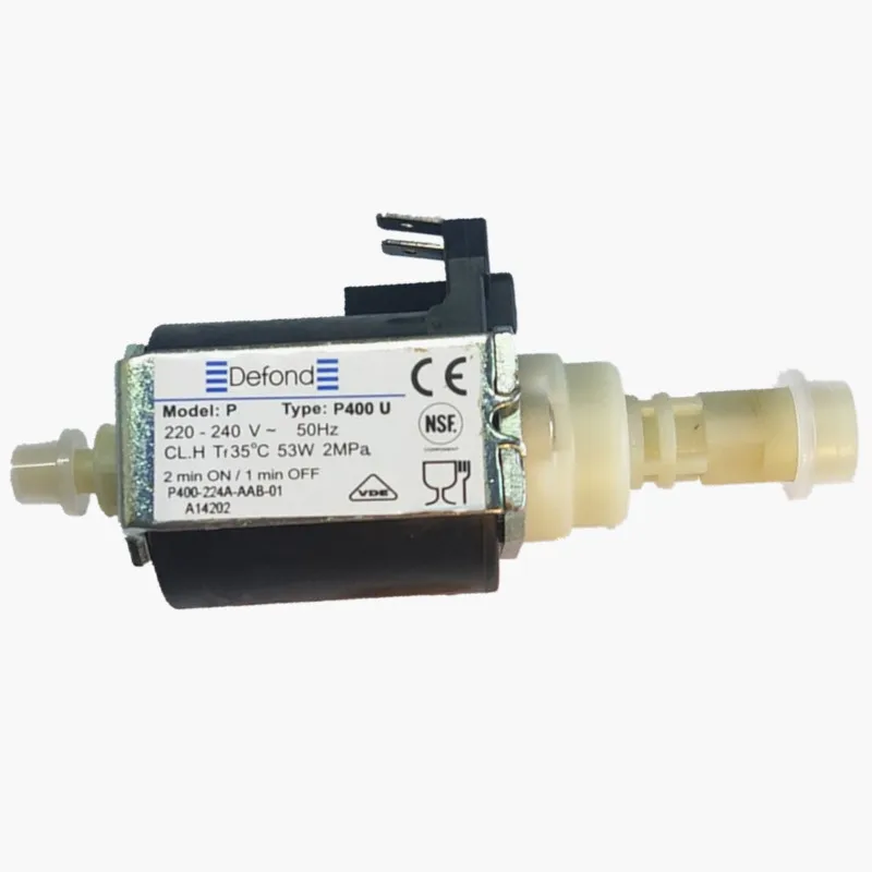 

New Hong Kong P-400U Electromagnetic Pump 220V 53W Coffee Machine Water Pump Medical Equipment Washing Machine Water Pump