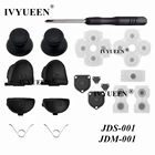 Контроллер IVYUEEN для PlayStation Dualshock 4 PS4 PRO Slim, L1 R1 L2 R2, триггерные кнопки, аналоговый стик, проводящая резина, ремонт