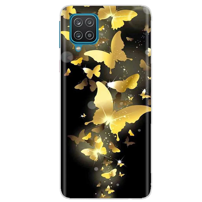 Силиконовый чехол для Samsung Galaxy A03s M12 A12 M32 M31 мягкая задняя крышка из ТПУ