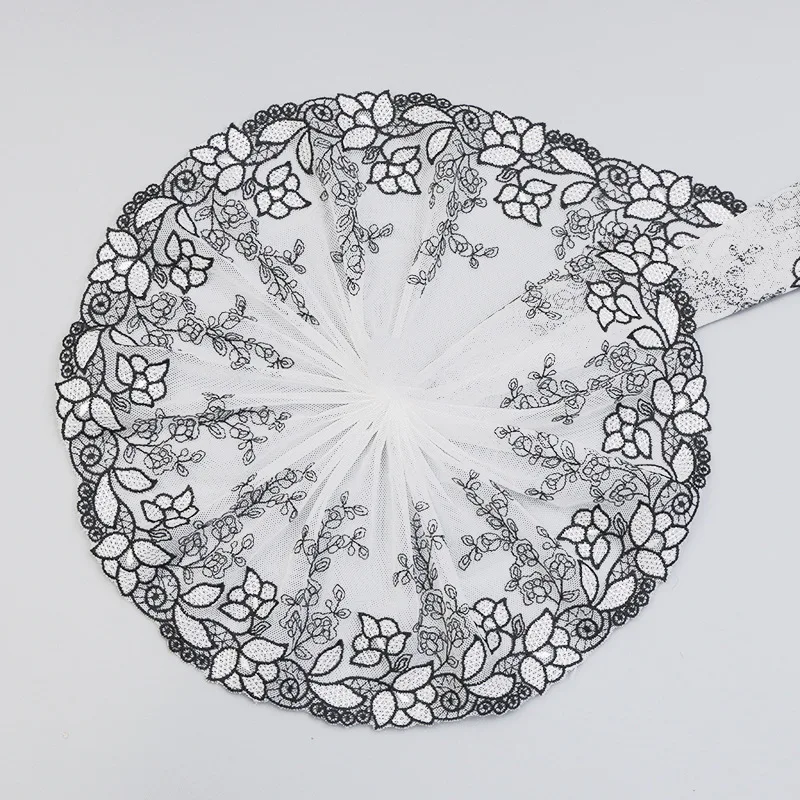 20 ярдов сетка Марля белая вышивка изысканное кружево DIY дамы Свадьба Детская