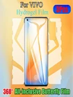 Защитная пленка 3 в 1 для VIVO X50Pro, X60Pro, IQOO 7, 8, NEX3S, мягкая Гидрогелевая пленка