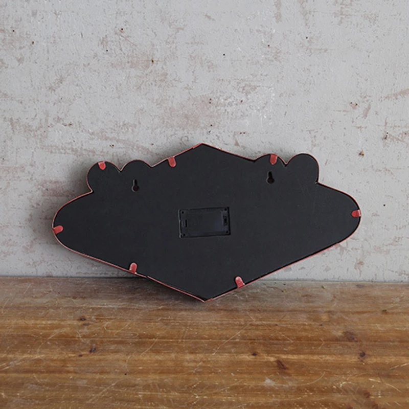 Retro Wrought Iron Led Lamp Bar Mural Family Letters Wall Hanging Decorations Tin Painting |