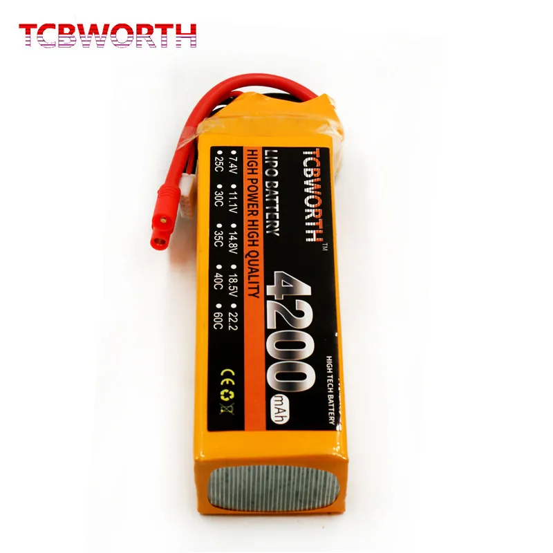 батареи 4s 148 v 4200 мач 30c 40c 60c дрона с дис