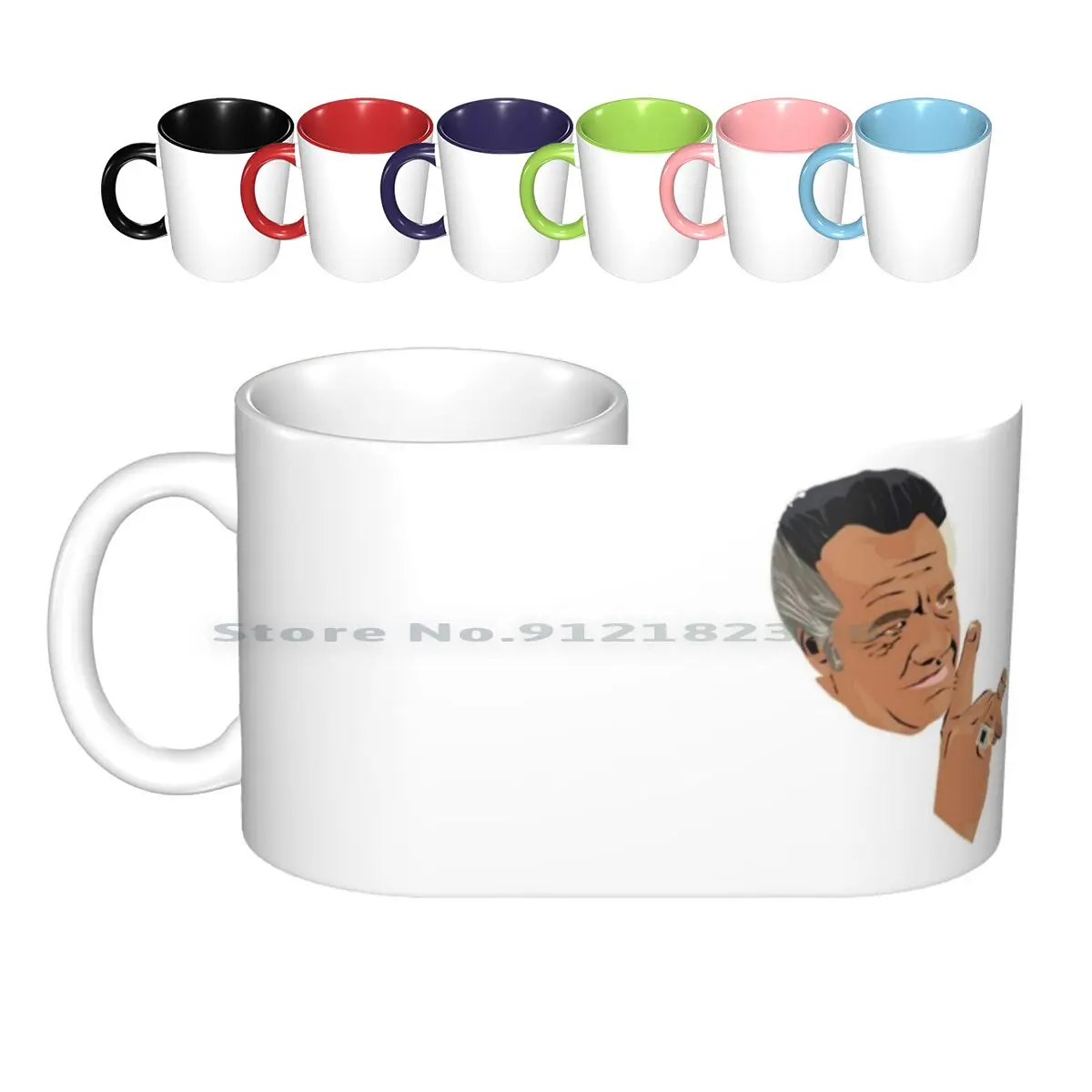 

Керамические кружки сопранос, кофейные чашки, кружка для чая с молоком, Тони сопранос, Полли, ПАУ, Ли, сопронос, креативная пленка