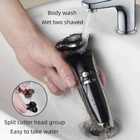 multifunction electric shaver for men 5d three cutter head floating shaving usb fast charing water proof clipper facial epilator