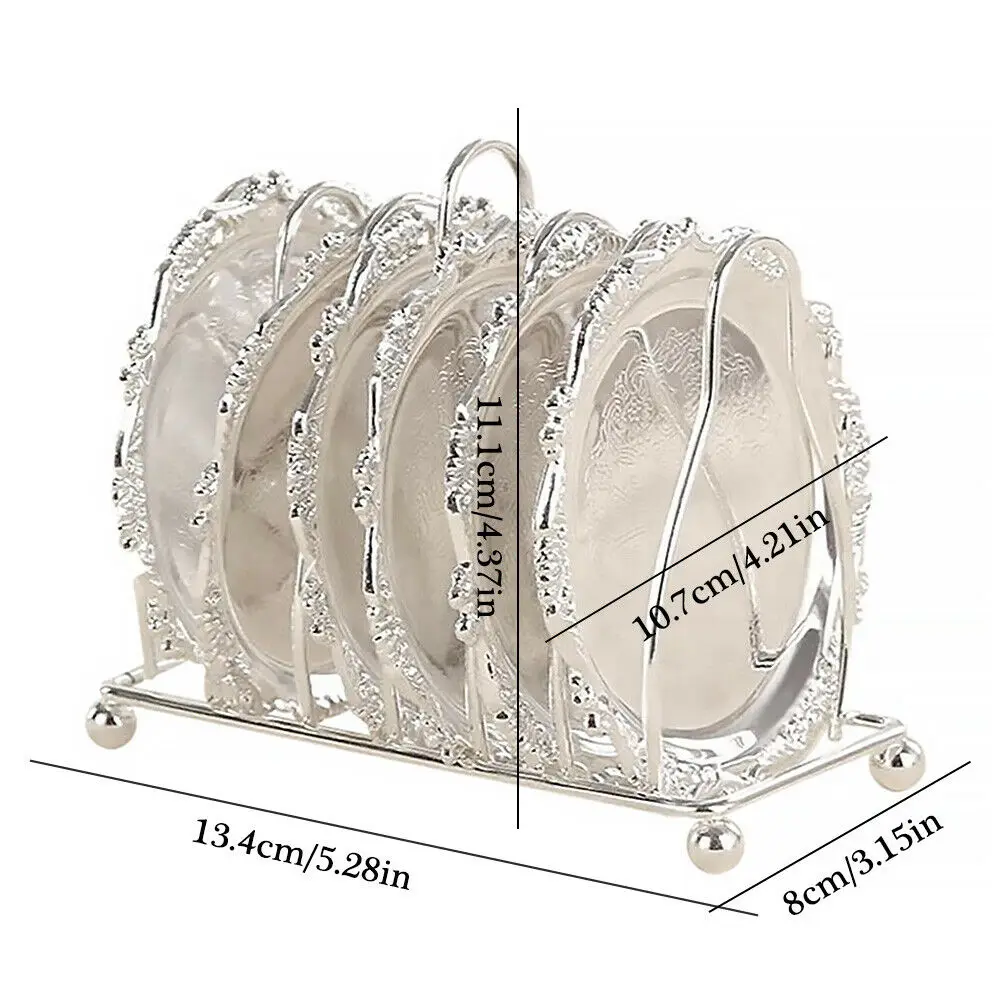 7 шт. металлическая сервировочная тарелка Комплект полок вечерние фрукты еда