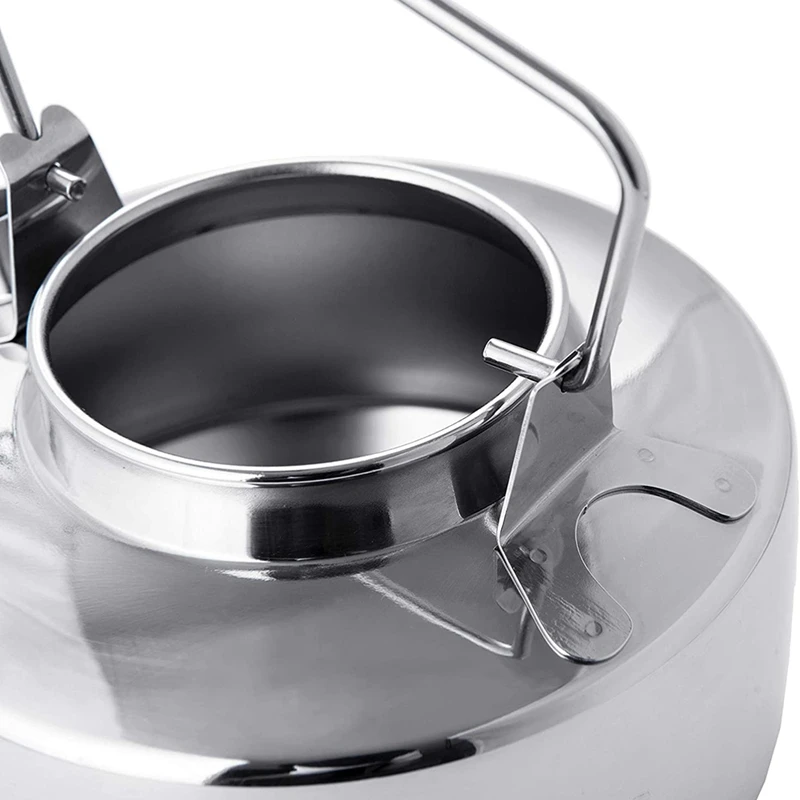 

1 Liter Camp Kettle Great for Boiling Water for Tea,Freeze-Dried Backpacking Meals Portable for Camping and Travel
