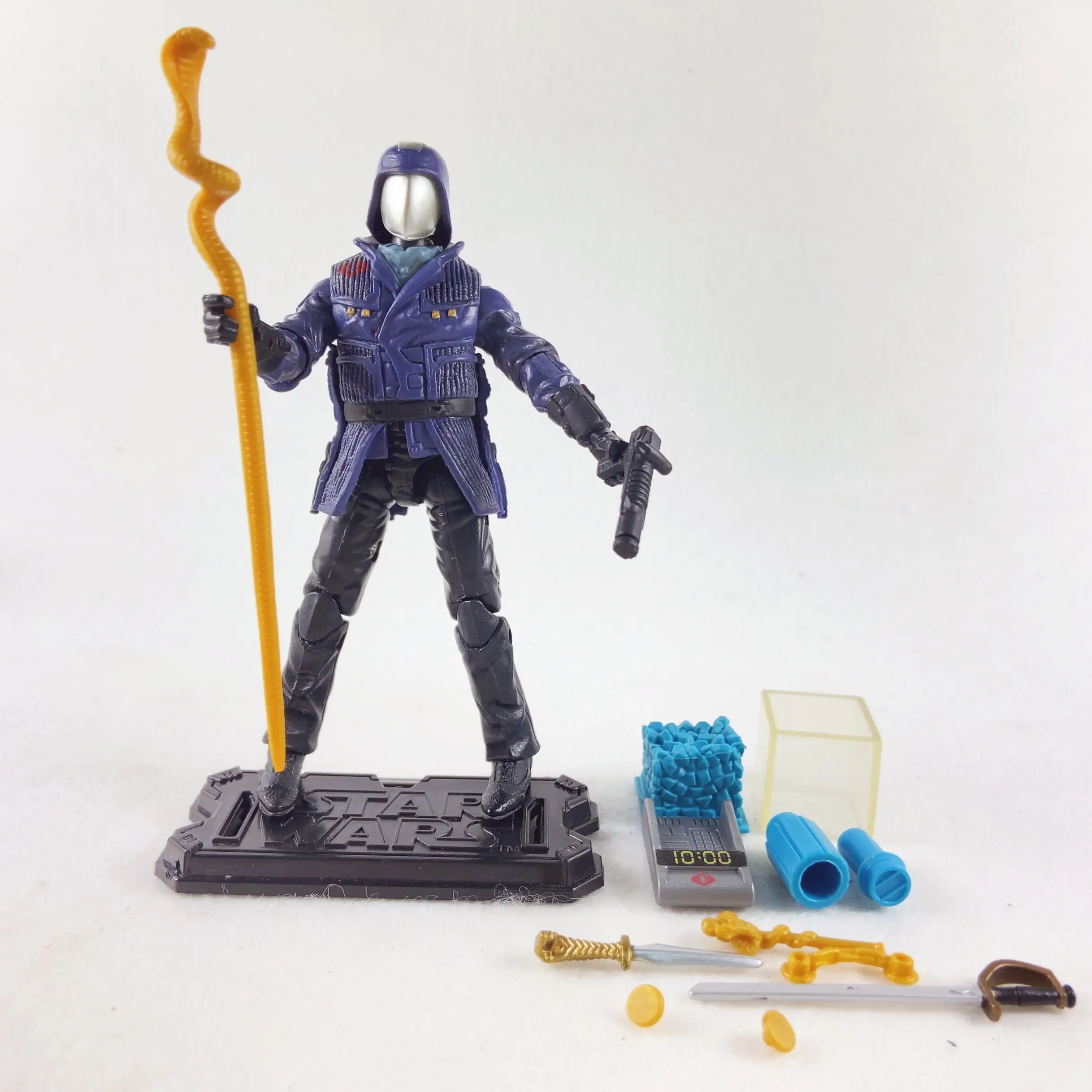4 &quotGI Joe Кобра командующий лидером экшн-фигурка со стоячим мечом из оружия |