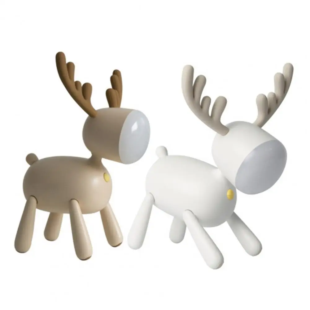 Ночной светильник с оленем 5 В ночсветильник регулируемым поворотным хвостом и