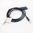 Biurlink автомобильный AUX-In вход Штекерный разъем Интерфейс Bluetooth 5,0 AUX адаптер аудио кабель позолоченная пластина для Mazda 3 6 MX-5 RX8