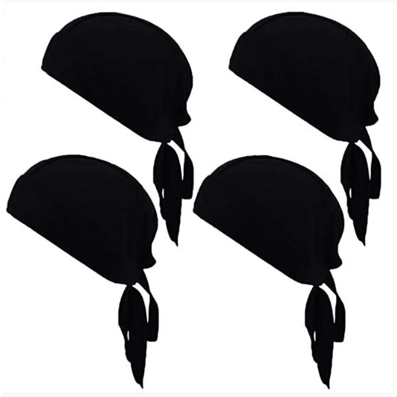 Охлаждающая подкладка для шлема-Do Rag/Dew Rag Cap Beanie мужчин-Пиратская шляпа Бандана и