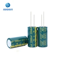 3pcs jccon 16v 22000uf 22000uf16v 18x35mm pitch 7 5mm 105%e2%84%83 aluminum high frequency low resistance electrolytic capacitor