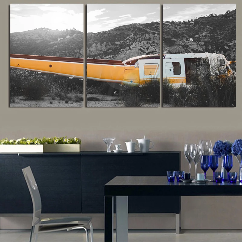 Современный минималистский абстрактные пейзаж парусная лодка Красного моста Wall