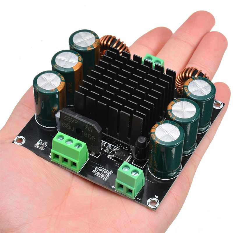 

High Power Mono Digital Amplifier Board 420W TDA8954TH Mono Channel Digital Core BTL Mode Fever Class Amplifier Module