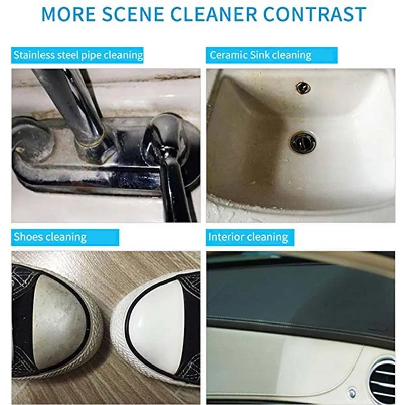 100 шт./лот белый волшебная губка Ластик Cleaner мульти функциональный уборщик