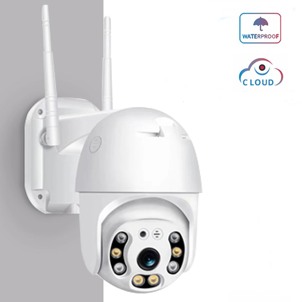 Wi Fi PTZ камера 1080P безопасность открытый скорость купольная Беспроводная IP CCTV Pan Tilt
