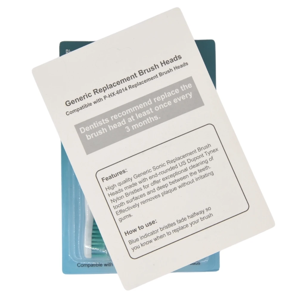 Оптовая продажа HX6014 звуковая электрическая зубная щетка сменные головки для