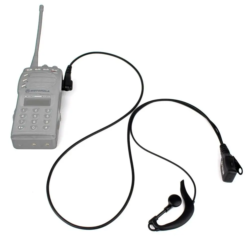 2 Pin Retevis R-111 Тип PTT для переносного приемо-передатчика bluetooth наушник регулируемой