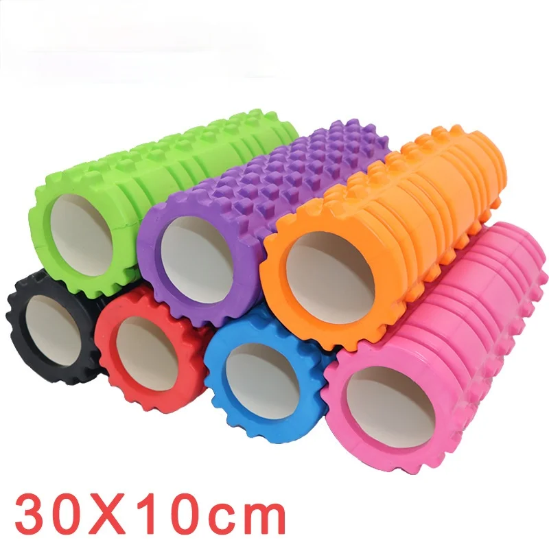 

Shipping Household 30*10cm Mini Hollow Wolf Tooth-shaped Yoga Column Hollow Foam Shaft Balance Bar Pilates Yoga Shaft
