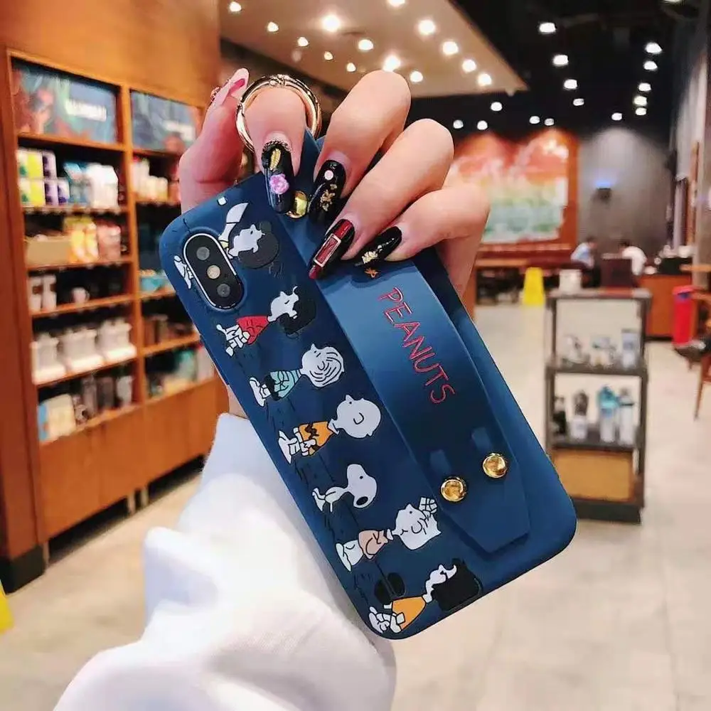 M Ourdeals кактус буквы чехол для телефона для iphone XS MAX XR X 8 7 6 6s plus 11Pro Max чехол мягкий Корпус кронштейн Ремешок Крышка - Цвет: M