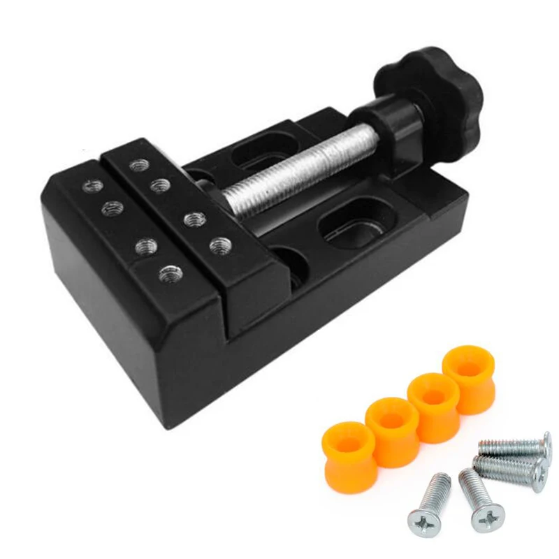 1 шт. 55 мм Регулируемый мини Кулачковый Зажим сверлильный станок тиски настольные