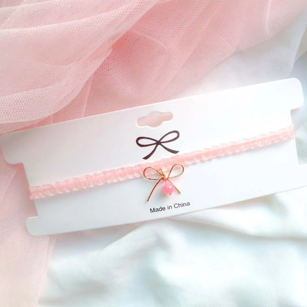 Модный весенний розовый персиковый кулон в форме сердца чокер короткие ожерелья