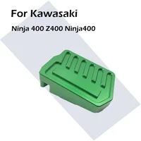 For Kawasaki Ninja 400 Z400 Ninja400 Anti-Slide Retrofitting Pad for Brake Plus-Sized Large Pad Non-Slip Floor Mat Wide