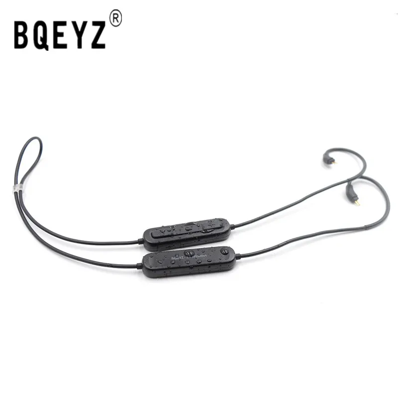 BQEYZ Z3 5 0 Bluetooth AptX HD кабель беспроводной MMCX/0 78 мм разъем HIFI водонепроницаемые