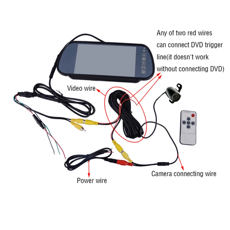 

Reversing Rear View Camera Reversing camera Universal Rotates 360°Car reversing Camera Reverse Side Parking Rear View