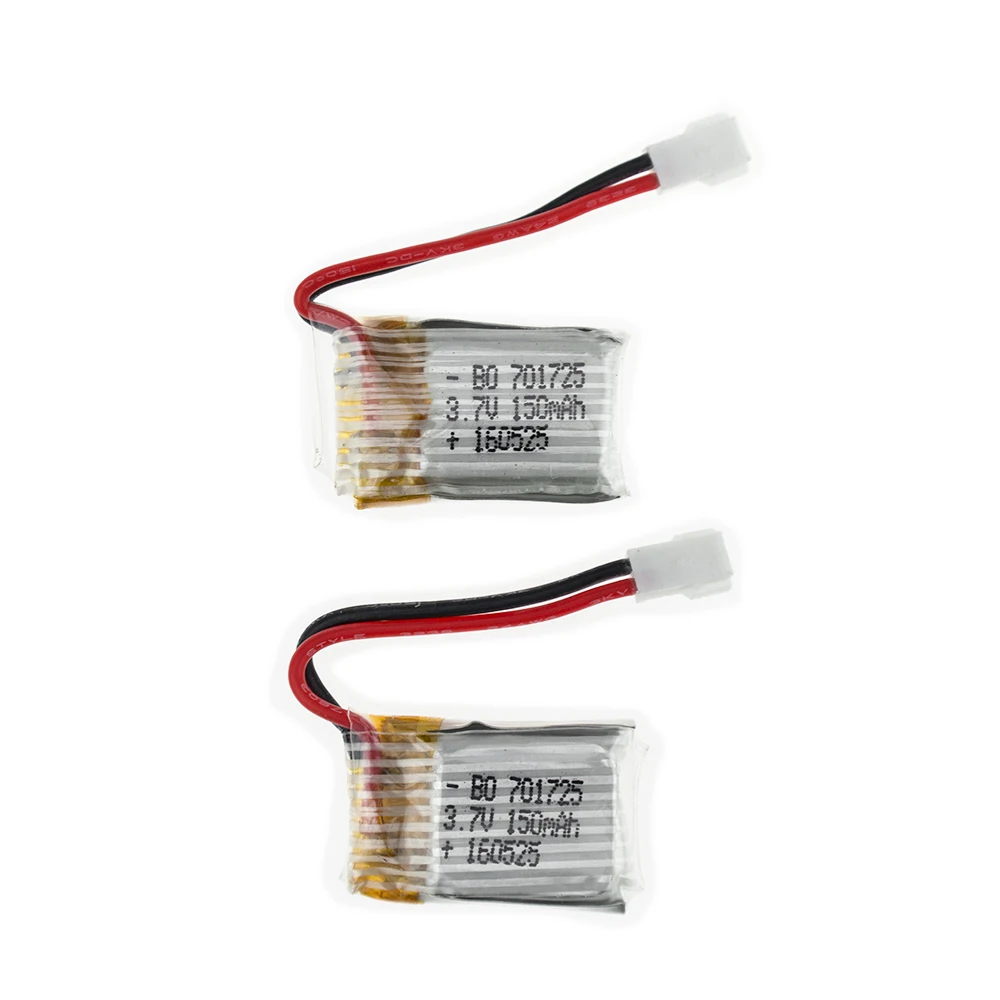 Аккумулятор H8 150 мАч 3 7 в литий полимерный аккумулятор 701725 для RC Mini rc syma X2 Nihui U207 H2