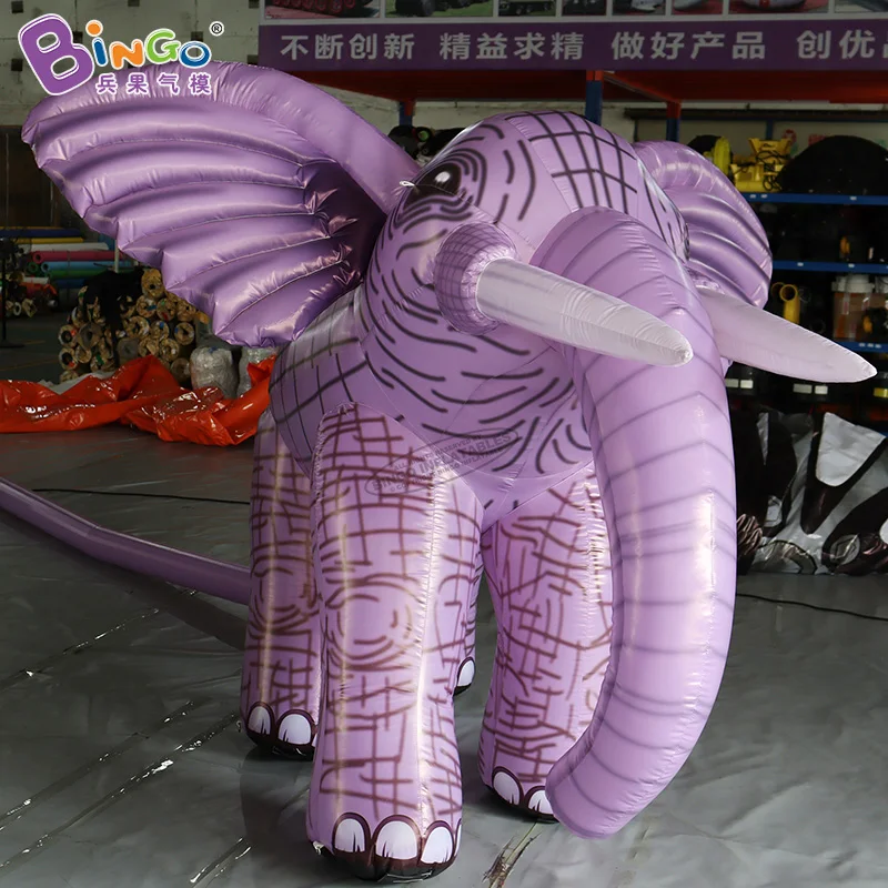 

Custom Made 2.4x2.2x2 Meters Zoo Party Inflatable Giant Elephant for Decoration Toys BG-C0447