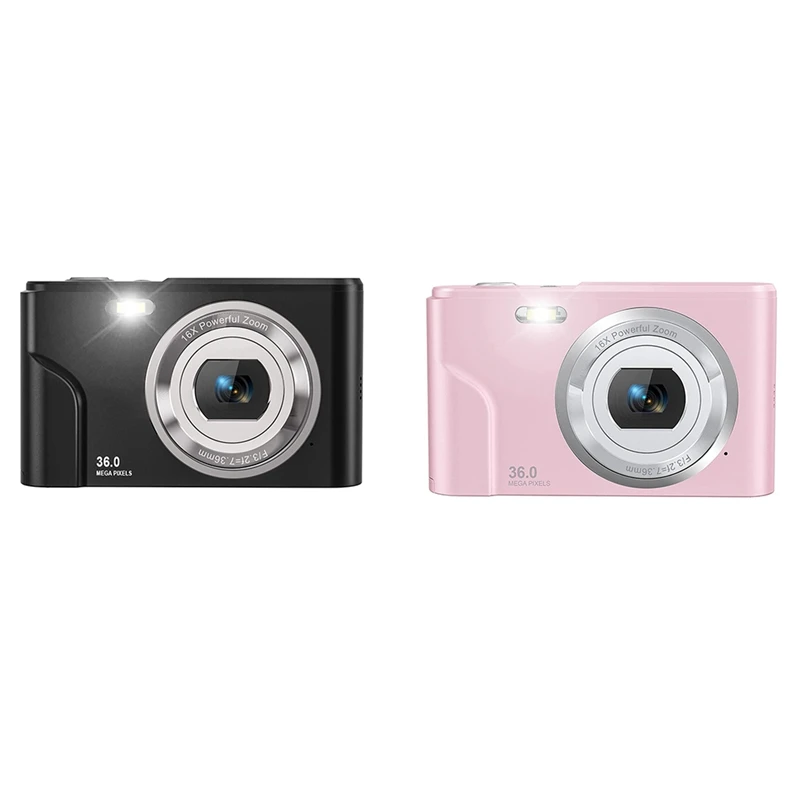 

Digital Camera 36 Mega Pixels Camera 1080P Vlogging Camera Portable Camera with 16X Digital Zoom for Kids