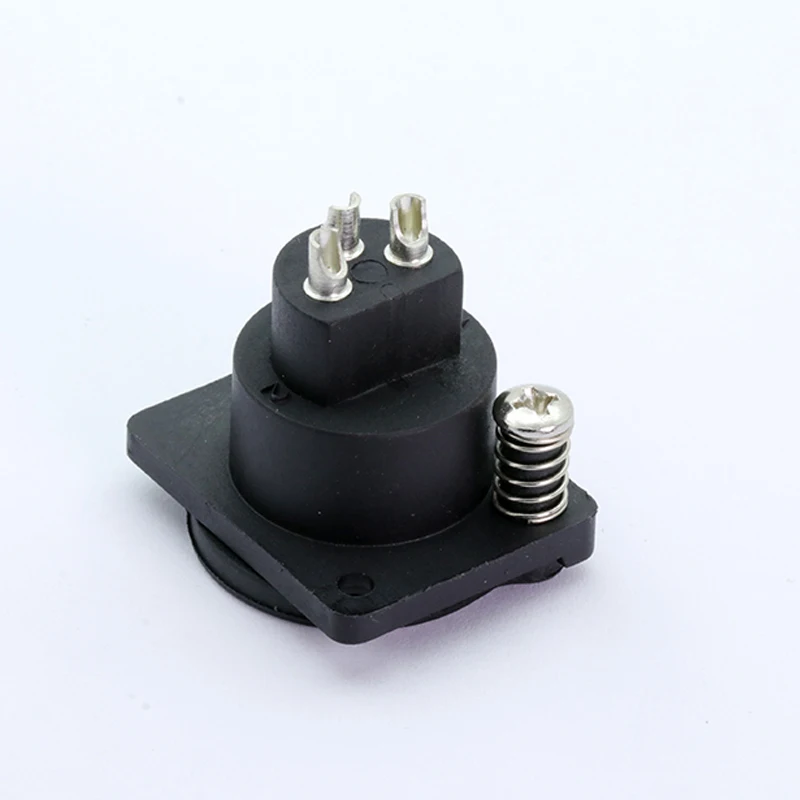 10 шт. пластиковый разъем XLR 3pin гнездовой для крепления на панель аудио динамика С