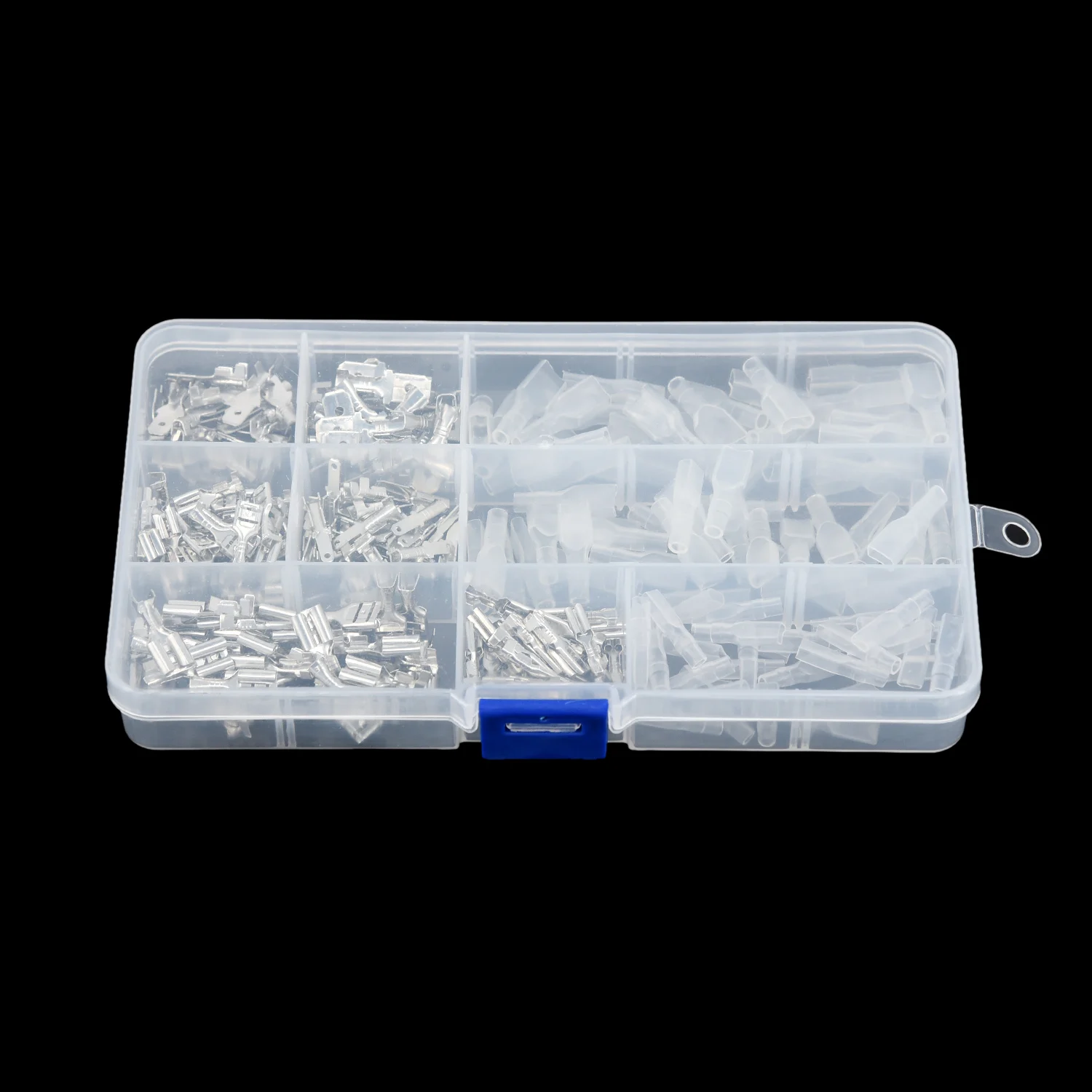 

270pcs Assorted Spade Crimp Terminals Connectors Kit Female & Male Mixed