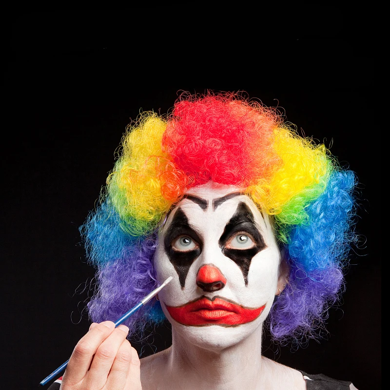 Кремовая картина для тела макияж на масляной основе белые черные красные палитры