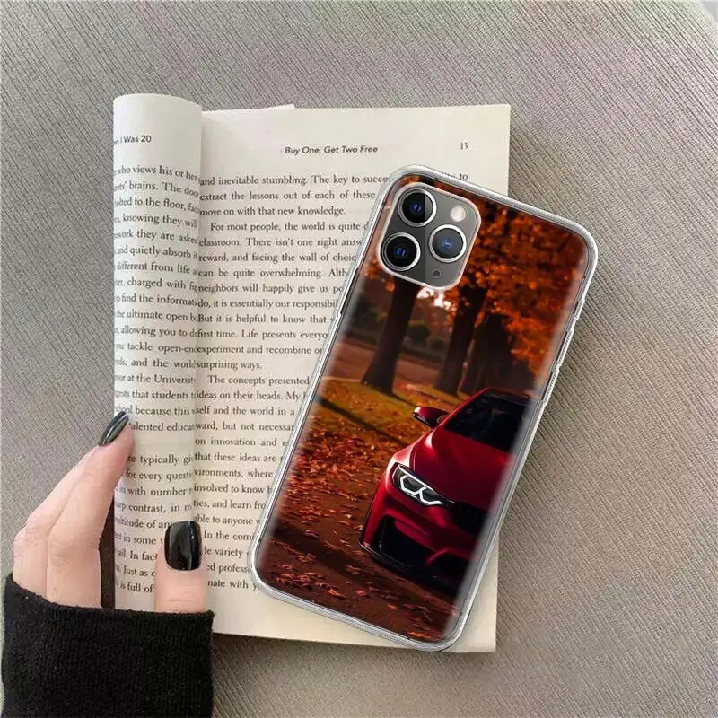 hot blue red for bmw phone for apple iphone 12 13 pro max mini 11 8 7 6 6s plus x xs xr case 5 5s se 2020 shell cover free global shipping