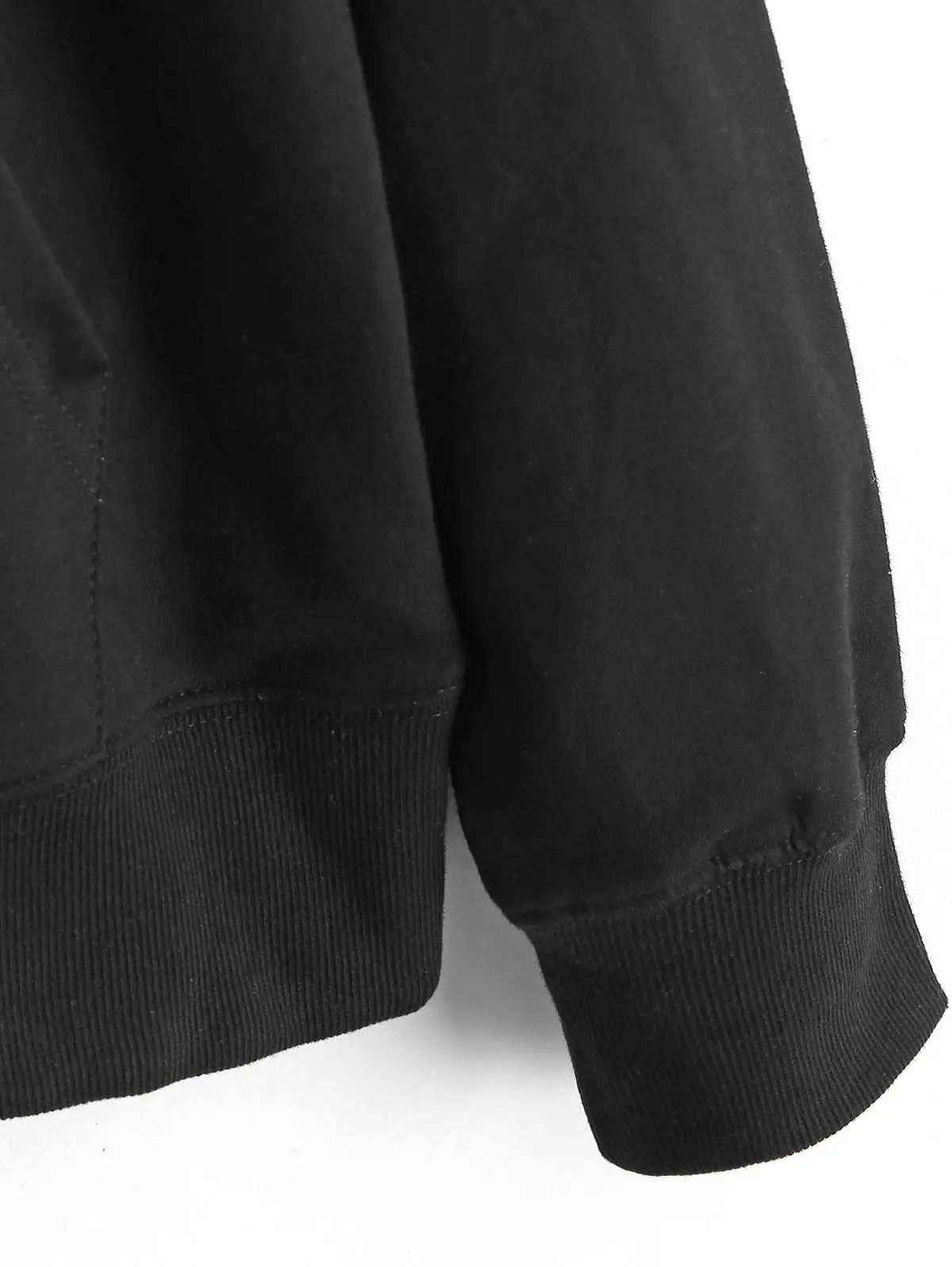 

ZAFUL Harajuku Letter Printed Hoodies Pullover Autumn Winter Women Sweatshirt Pocket Drawstring Ladies Black Casual Loose Hoodie